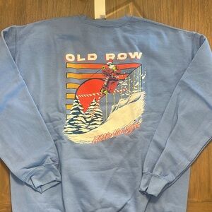 NWT Old Row “Hitting the Slopes” Crew Sweatshirt